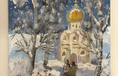 К русскому храму иди