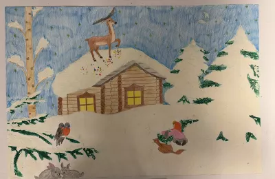 Рисунок «Серебряное копытце»