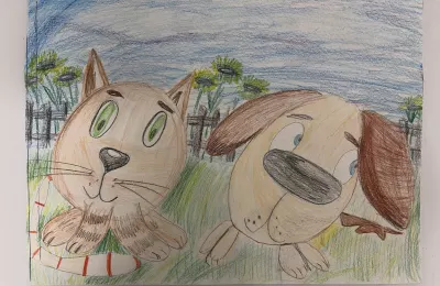 Котенок Гав и Шарик