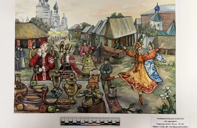 На ярмарке