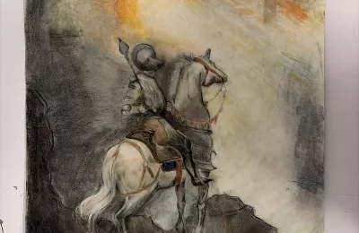 Всадник на белом коне