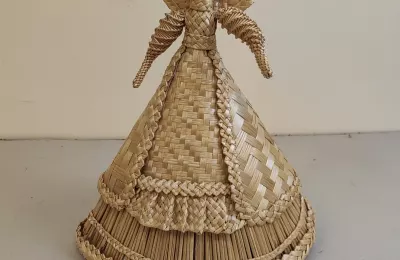 Кукла из соломки