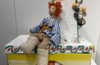 Кукла на печи